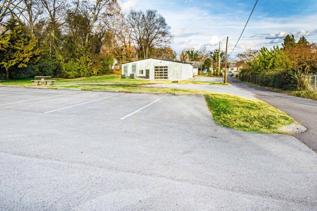 Free parking on site at Renegade Yoga