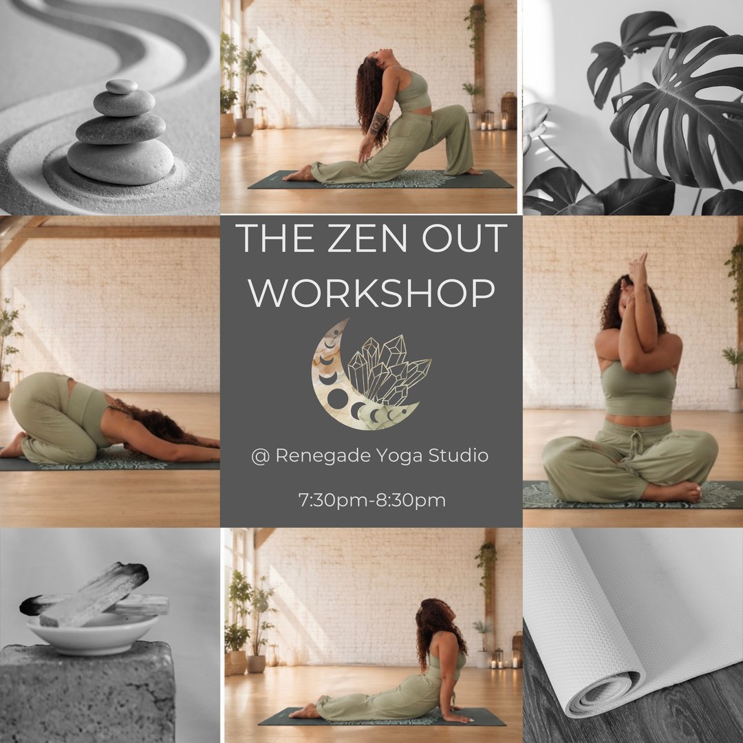 The Zen Out Workshop flyer